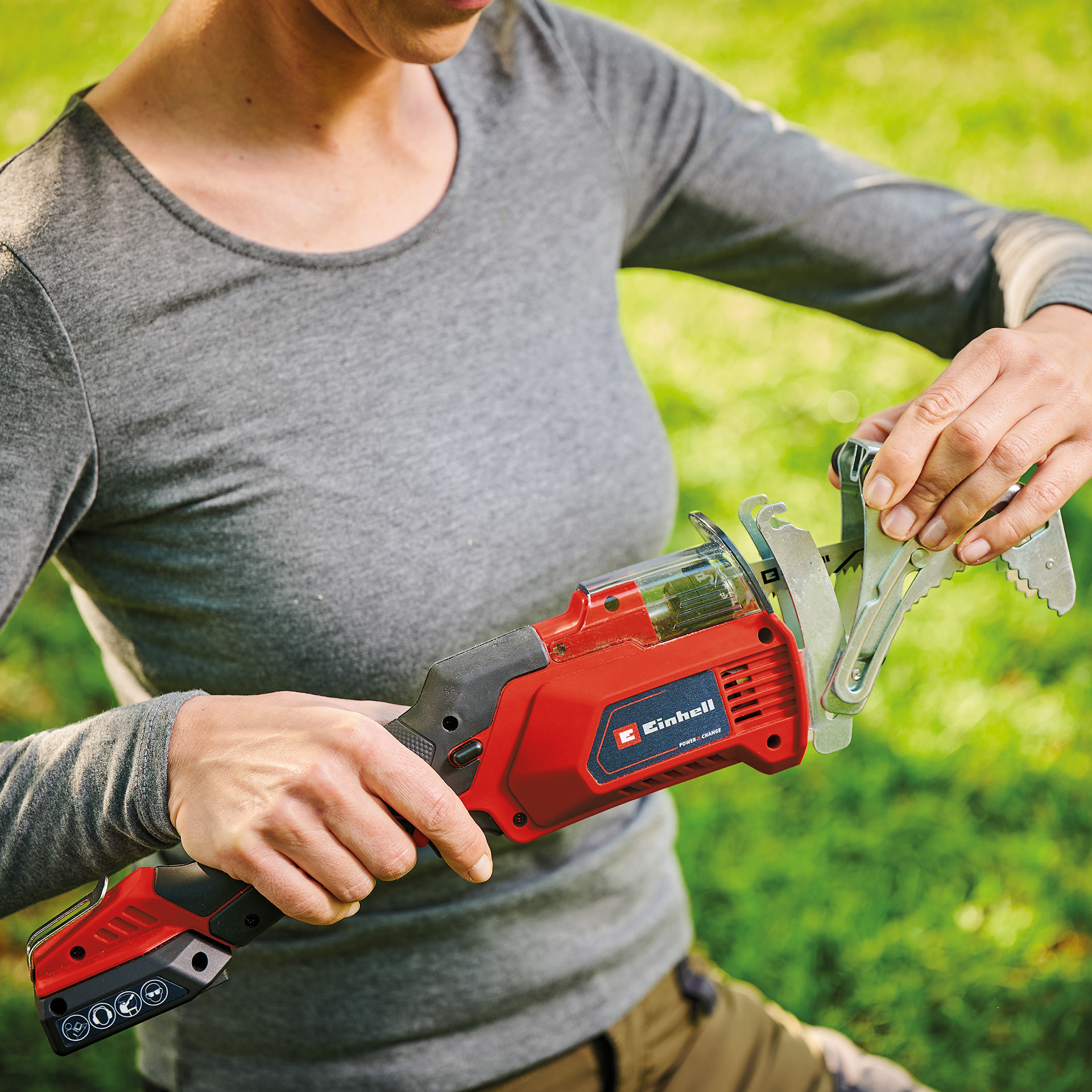 Serra Jardim Sem Fio Ge-Gs 18/150 EINHELL