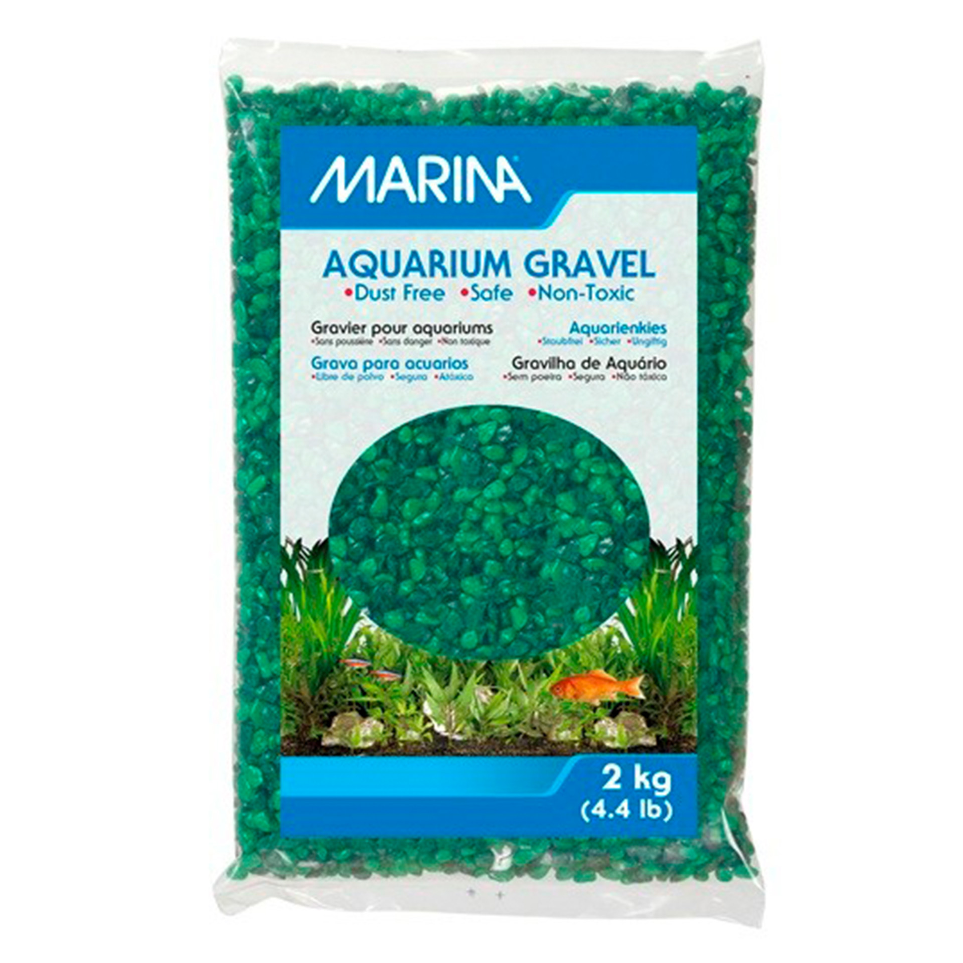 Areia Decorativa Verde Mix 2 KG MARINA