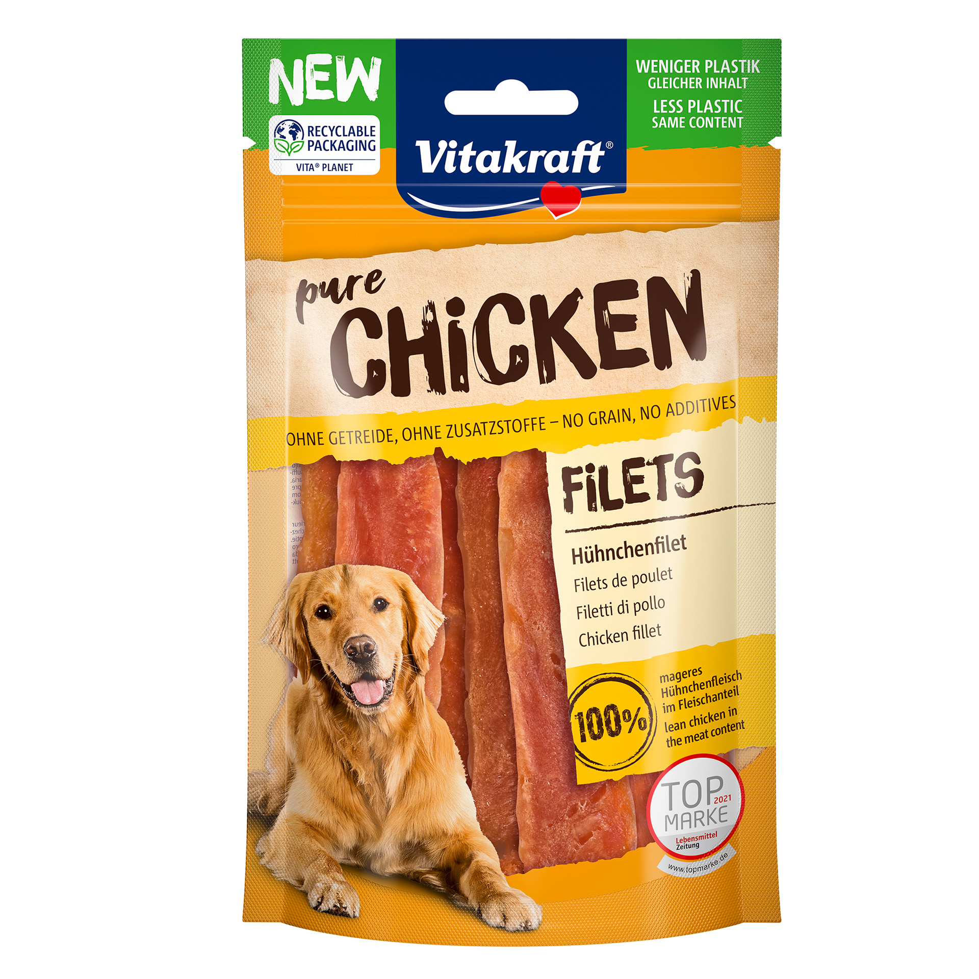 Snack Para Cão Filetes Frango 80 G VITAKRAFT