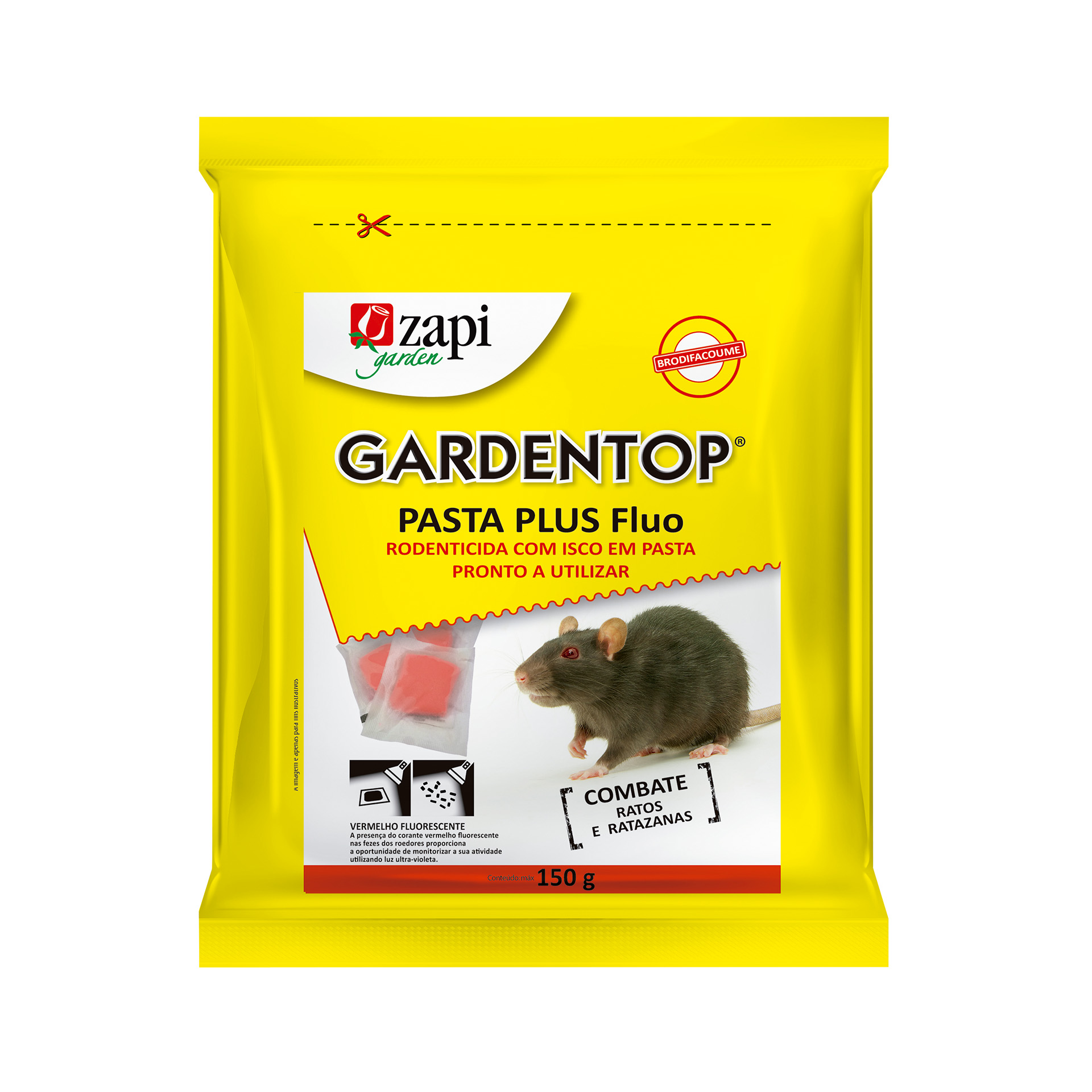 Raticida Gardentop Pasta Plus 150G
