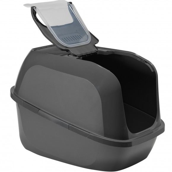 WC P/GATO MEGA DELUX GREY 65,8 CM