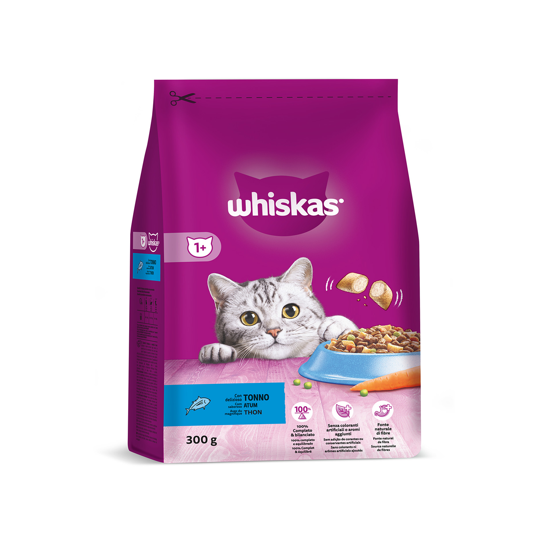 Alimento Seco Para Gato Atum 300 G WHISKAS