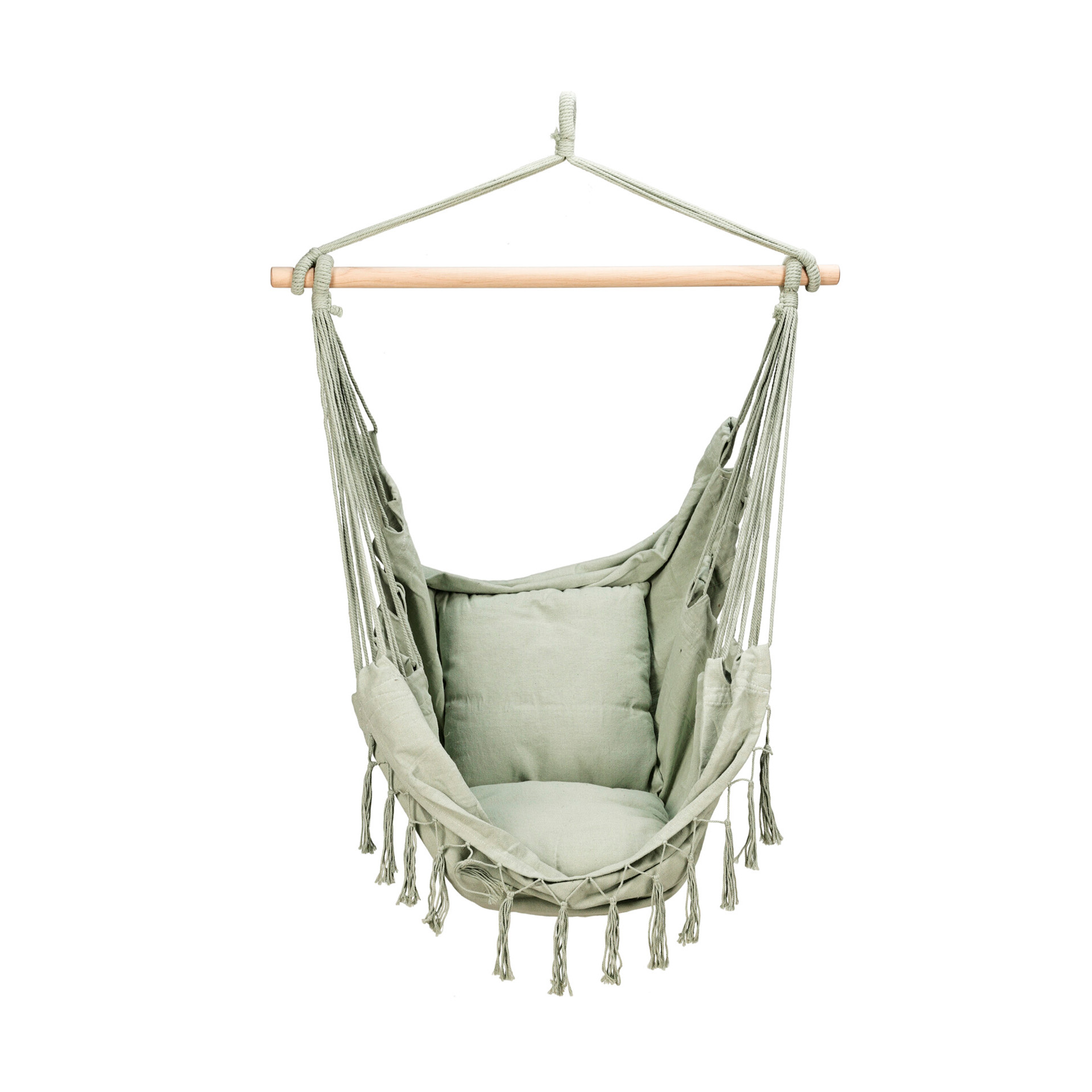 Cadeira Rede Pendurar Natural PROGARDEN