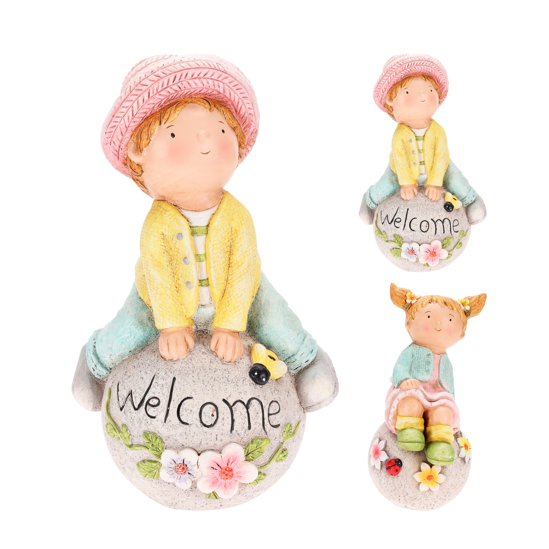Meninos Welcome Decor 42 CM PROGARDEN