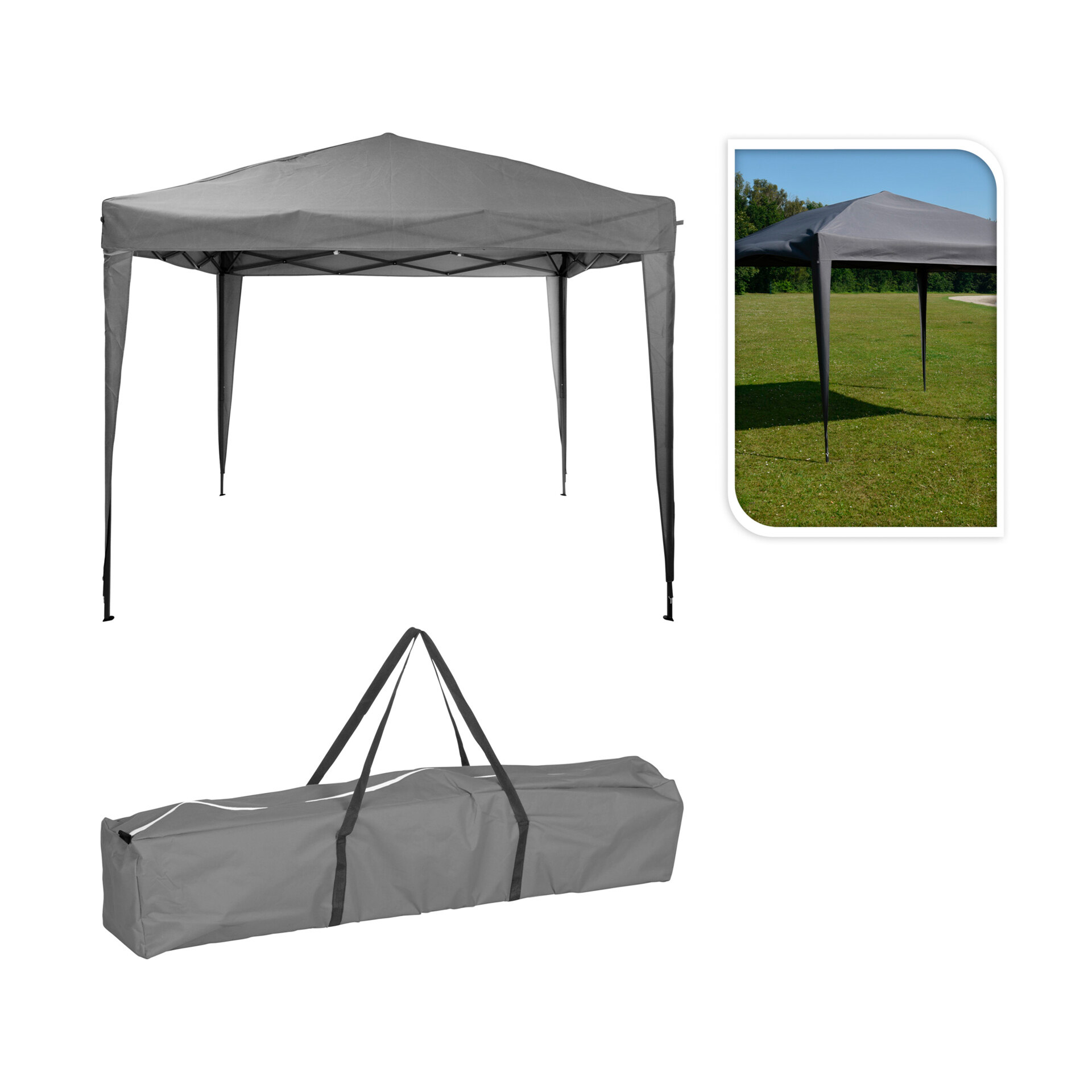 Pavilhão Easy Up 295X295X250 PROGARDEN