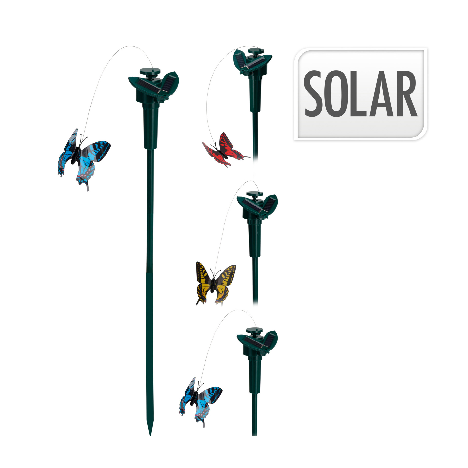 Espeto Solar Borboleta PROGARDEN