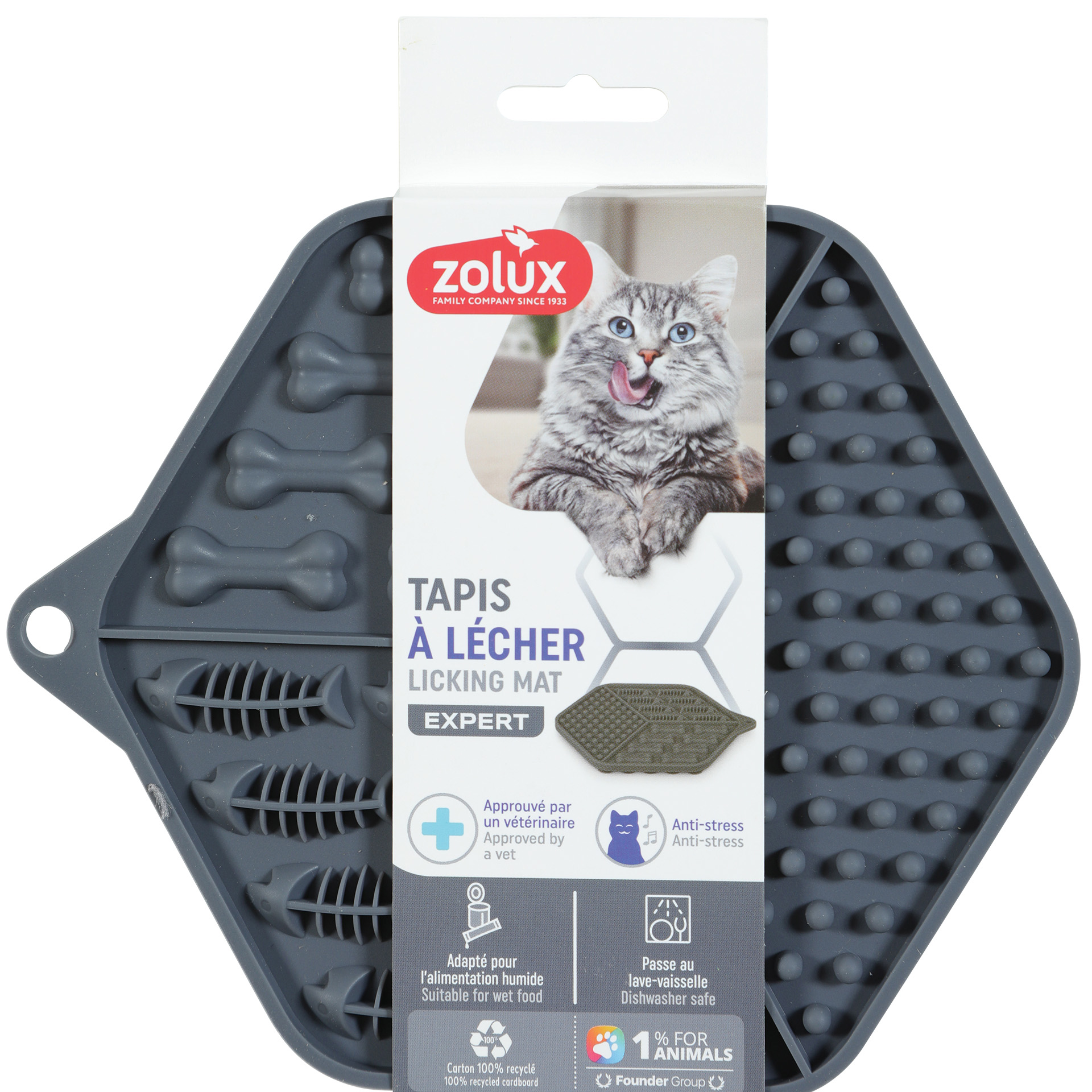Tapete Silicone Antivoarac 18,5X15,5X1,2 CM ZOLUX