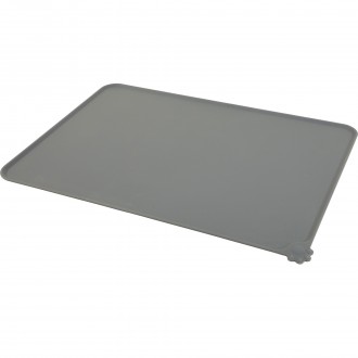 BASE SILICONE COMEDOUROS CINZA 47,5X30,5X6 CM