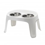 Comedouro Elevado Skybar Branco 2X1950 ML MODERNA