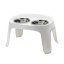COMEDOURO ELEVADO SKYBAR BRANCO 2X1950 ML