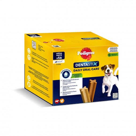 Snack Para Co Pequeno Dentastix 56 UN PEDIGREE