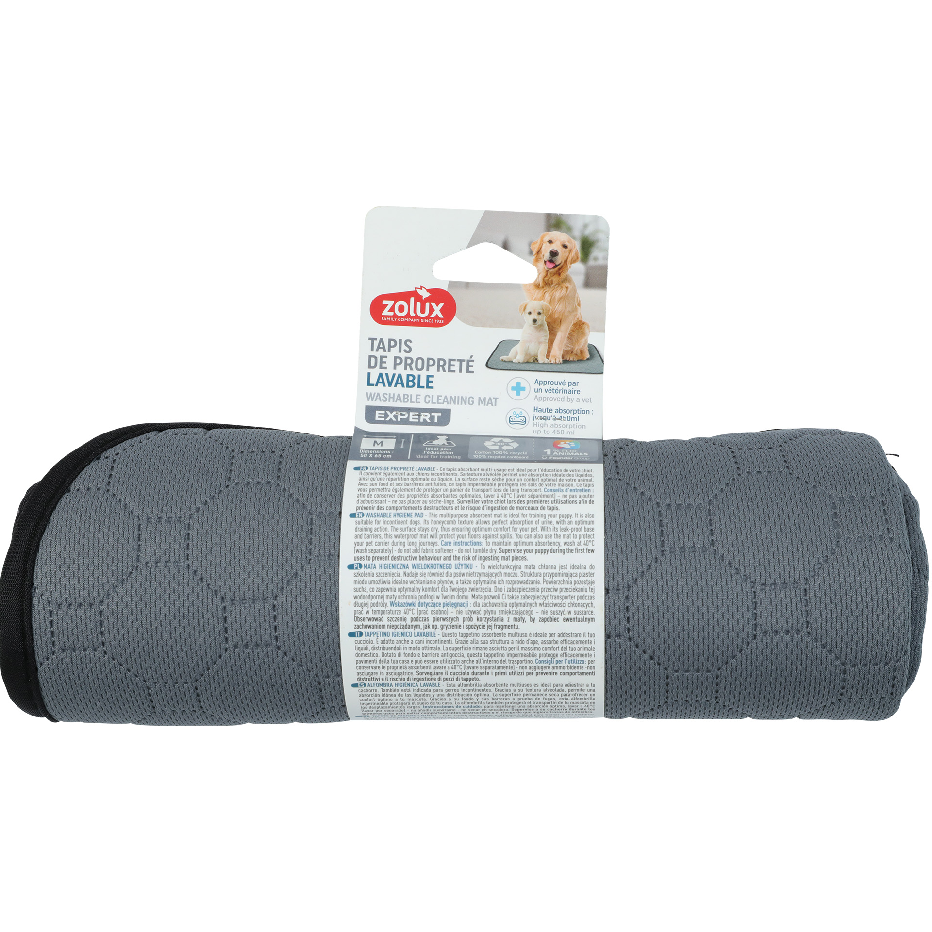 Tapete Higiénico Lavável M 50X65 CM ZOLUX