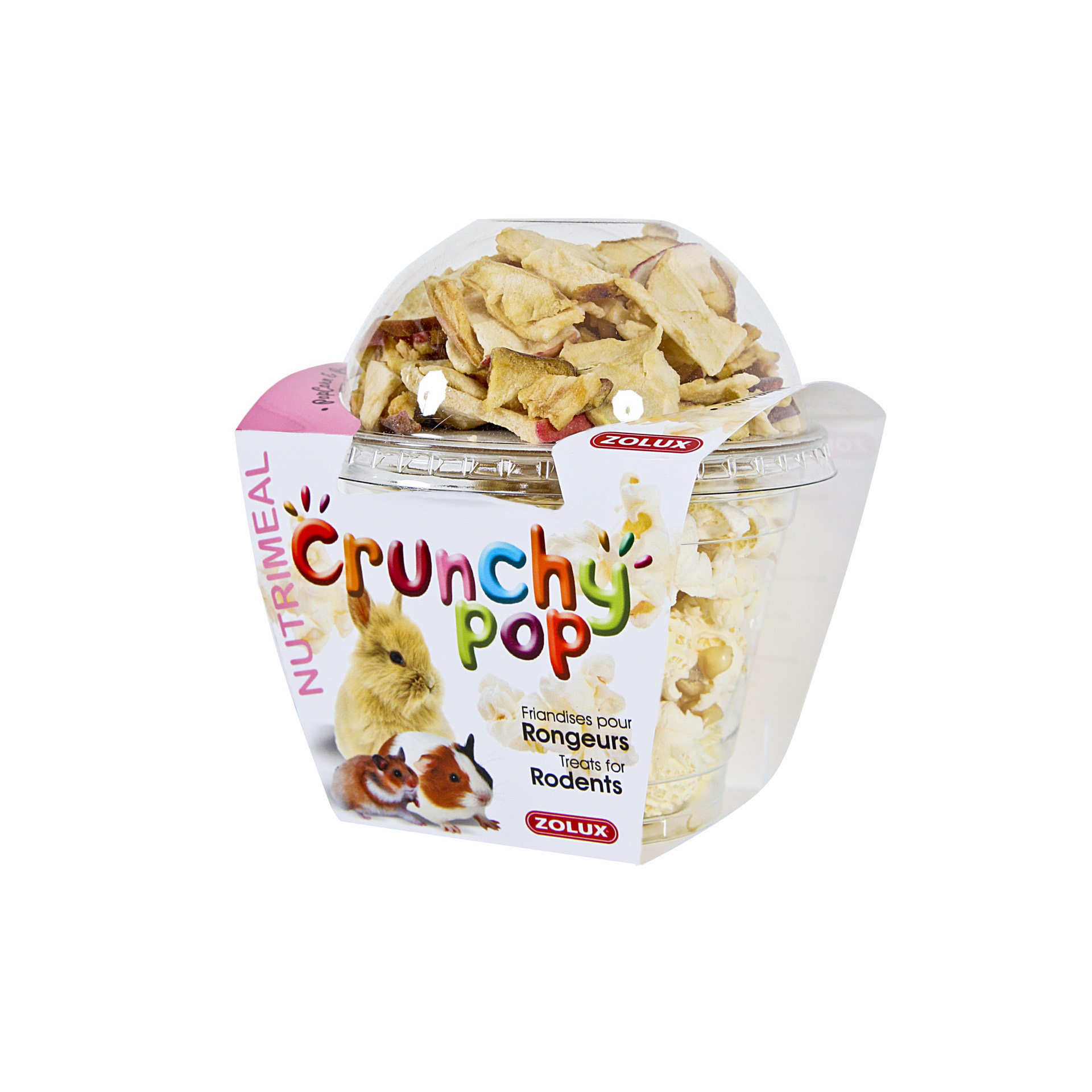 Snack Crunchy Pipocas/Cenoura 43 G ZOLUX