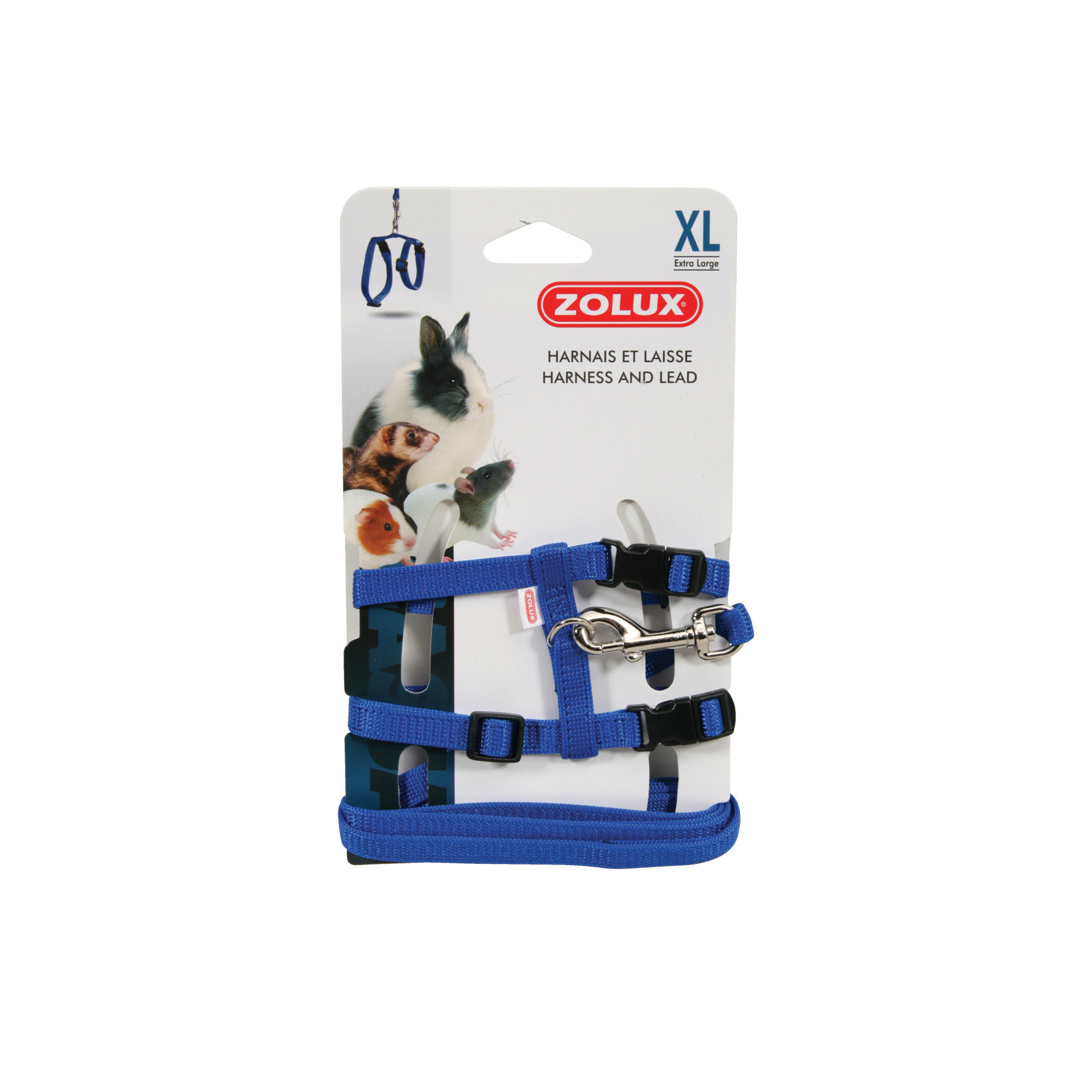 Arnês Roedores Azul Xl ZOLUX