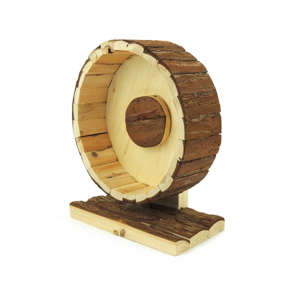 RODA MADEIRA P/ROEDORES 20X11,2X23 CM