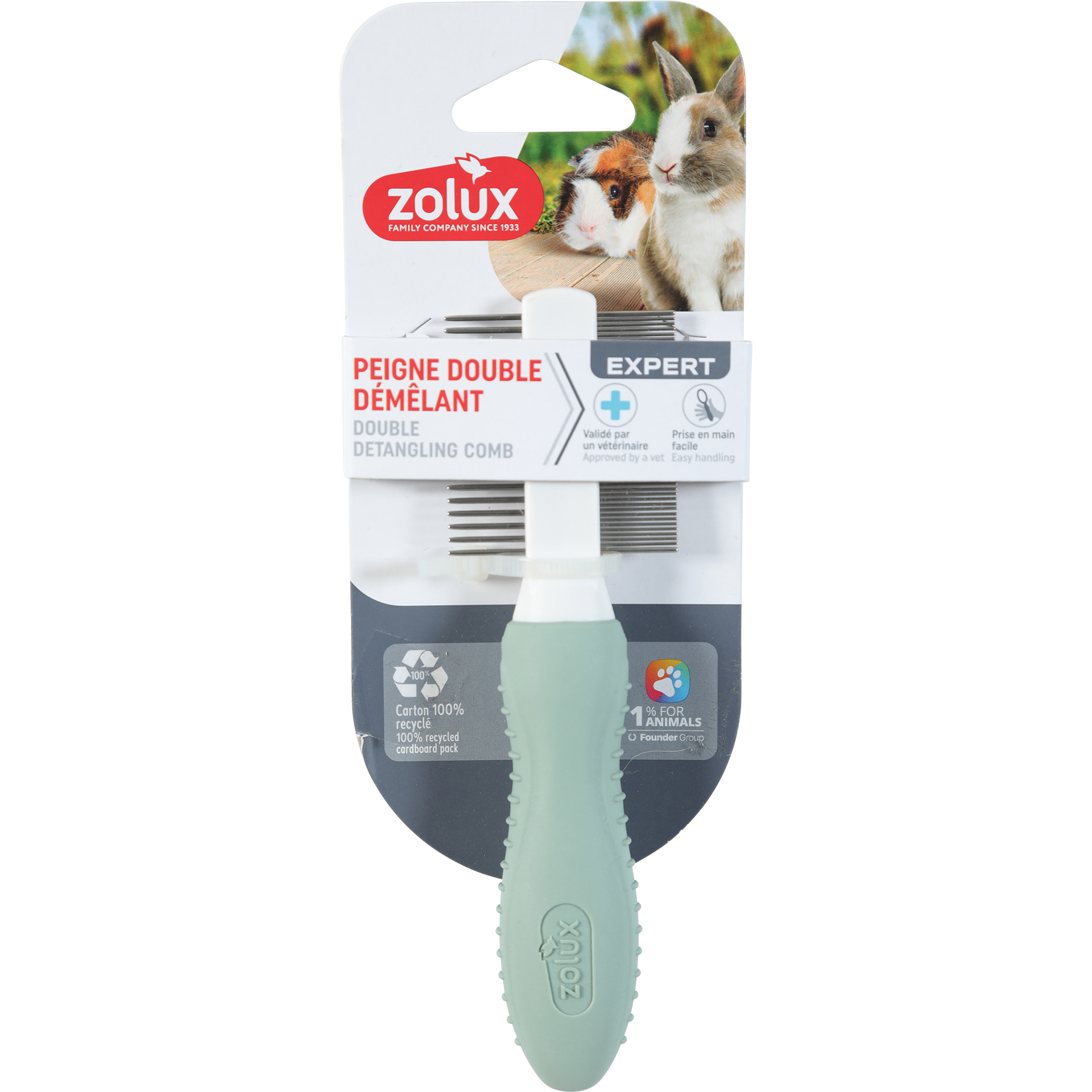 Pente Duplo Roedores ZOLUX