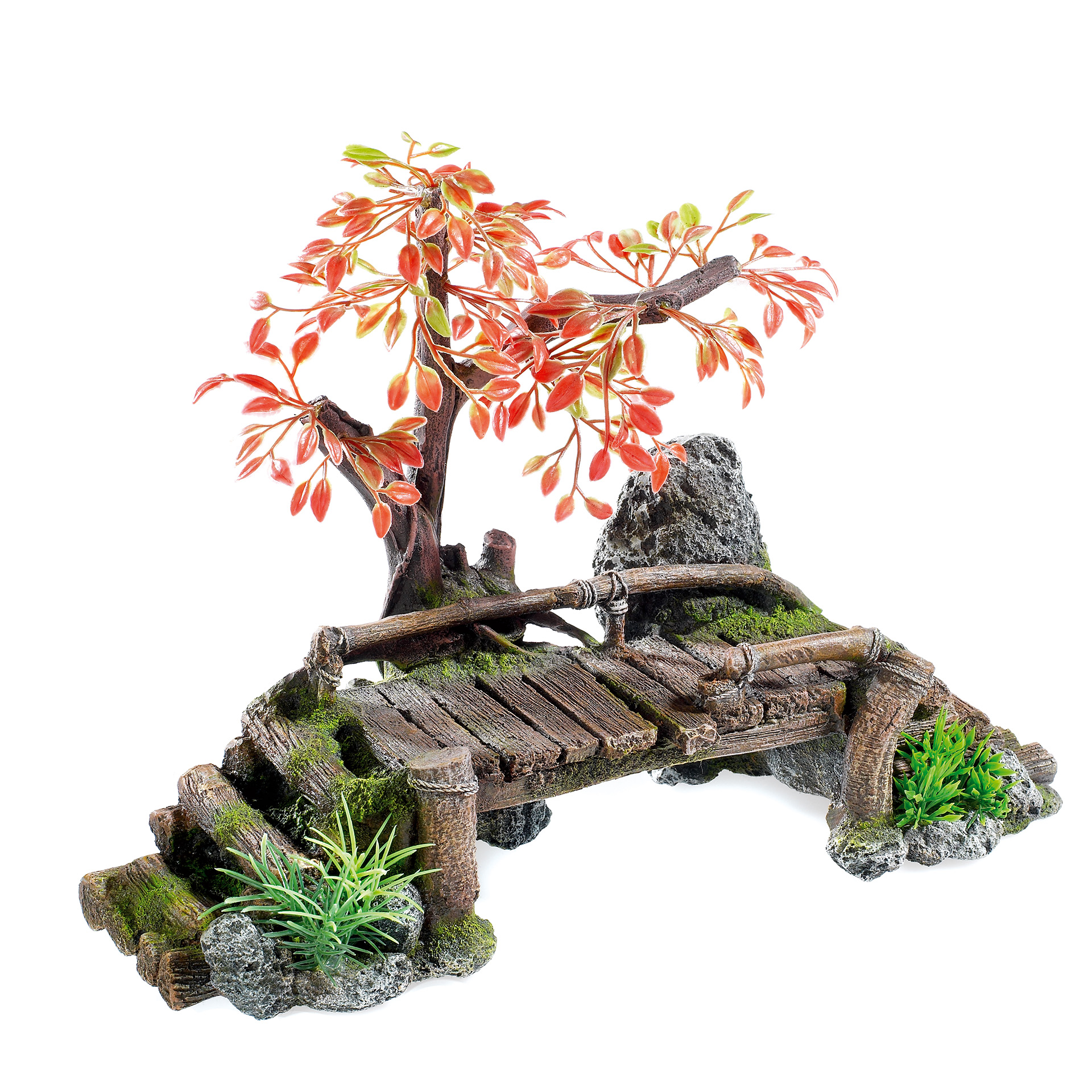 Decoração Ponte De Madeira 320 MM CLASSIC