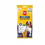 Snack Cão Médio Sticks Dentastix 7 UN PEDIGREE Snack Cão Médio Sticks Dentastix 7 UN PEDIGREE