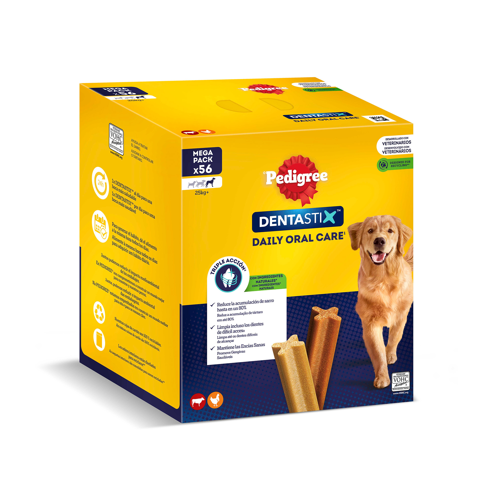 Snack Para Cão Grande Dentastix 56 UN PEDIGREE