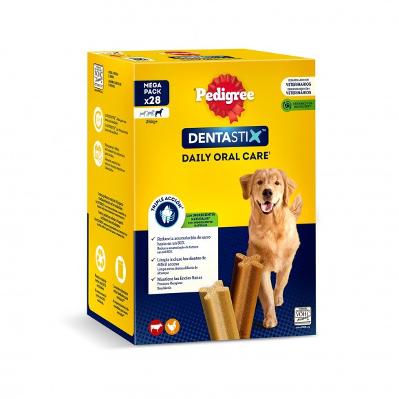 Snack Co Grande Sticks Dentastix 28 UN PEDIGREE