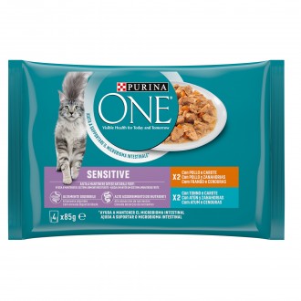 ALIMENTO HMIDO PARA GATO ADULTO ATUM 4X85 G