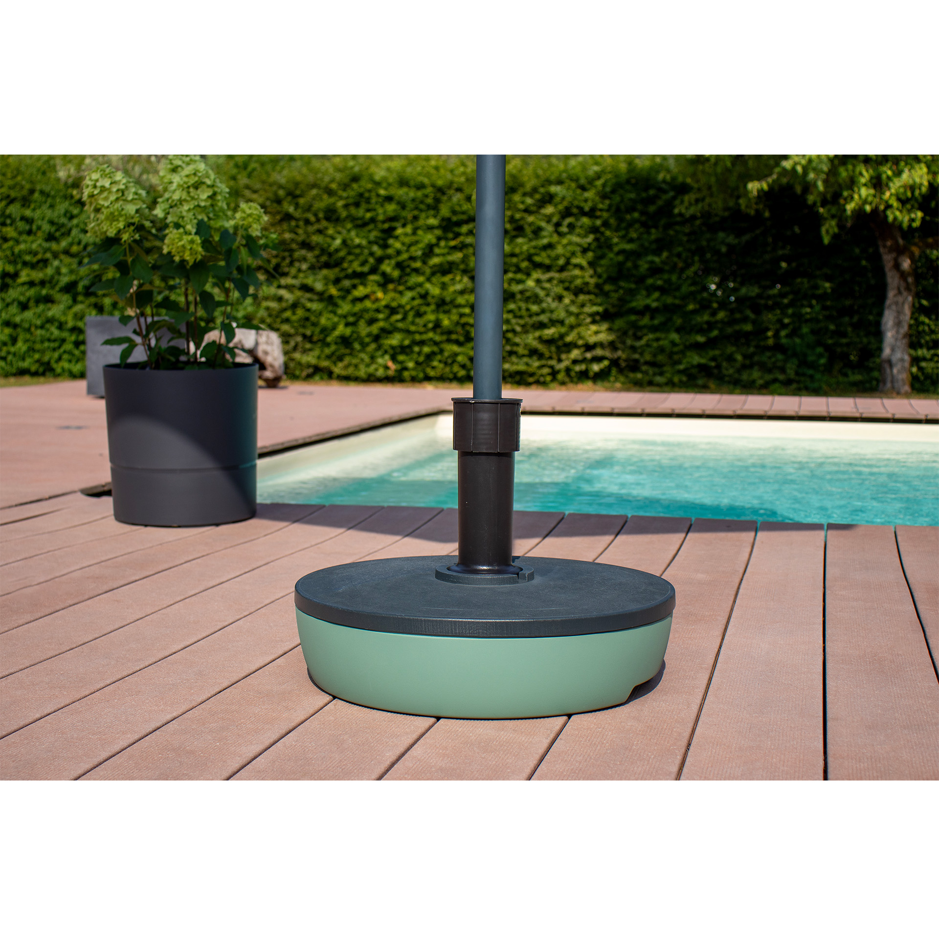 Base Chapéu U 20L 49,5X14,5 CM Cinza Claro EDA PLA