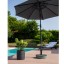 Base Chapu U 20L 49,5X14,5 CM Cinza Escuro EDA PL