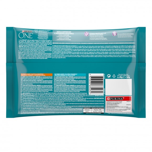 ALIMENTO HMIDO PARA GATO ADULTO ATUM 4X85 G