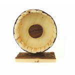 Roda Madeira P/Roedores 20X11,2X23 CM CALDEX Roda Madeira P/Roedores 20X11,2X23 CM CALDEX