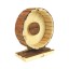 RODA MADEIRA P/ROEDORES 20X11,2X23 CM