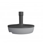 Base Chapu U 20L 49,5X14,5 CM Cinza Claro EDA PLA
