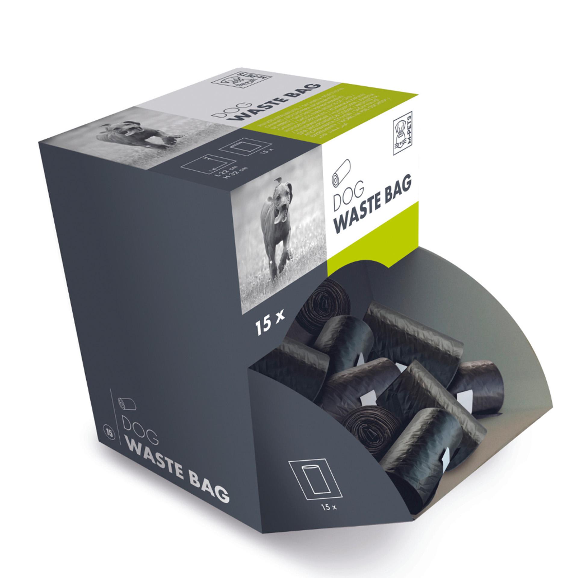 Sacos Higiénicos 15 Unidades M-PETS