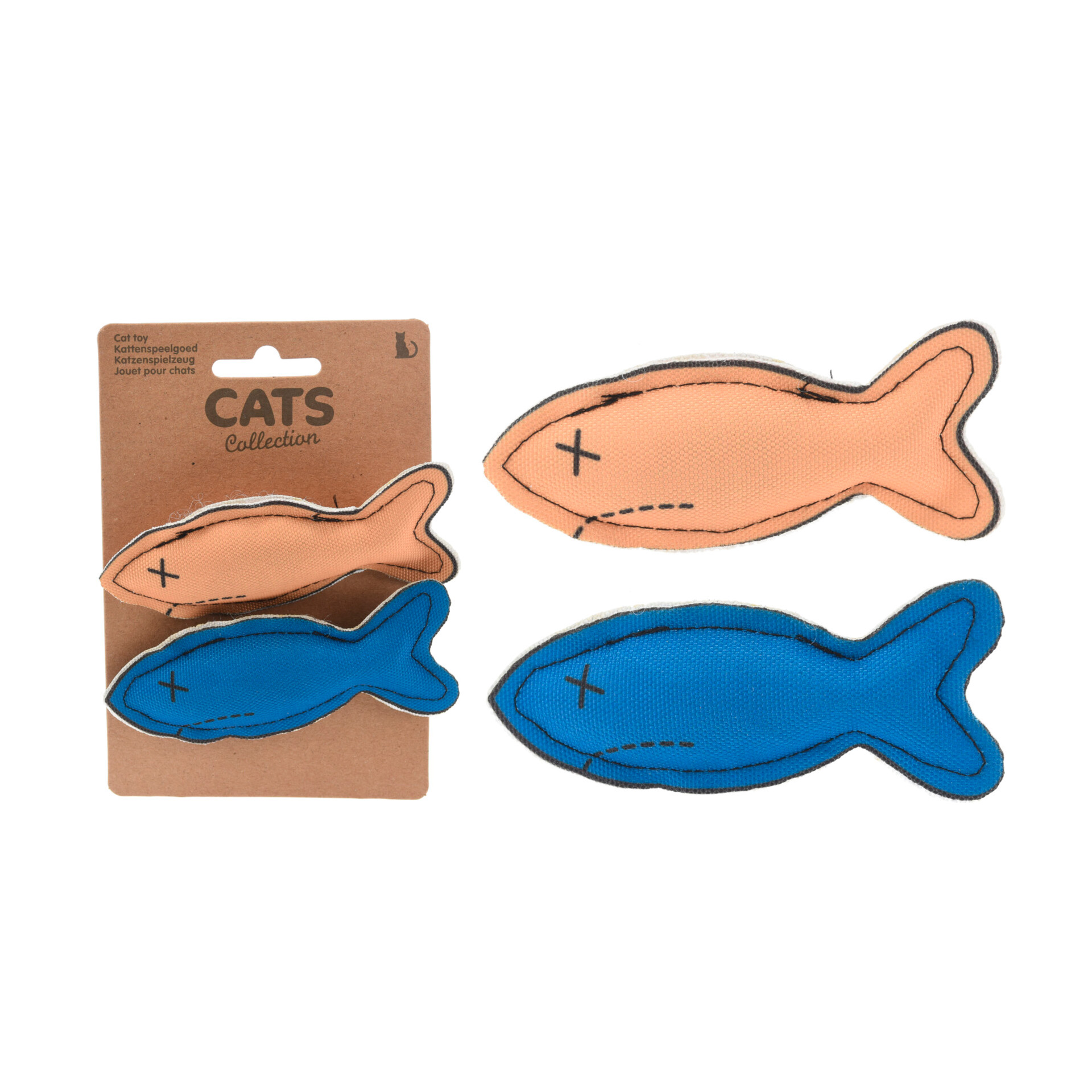 BRINQUEDO PEIXE 2 UNIDADES