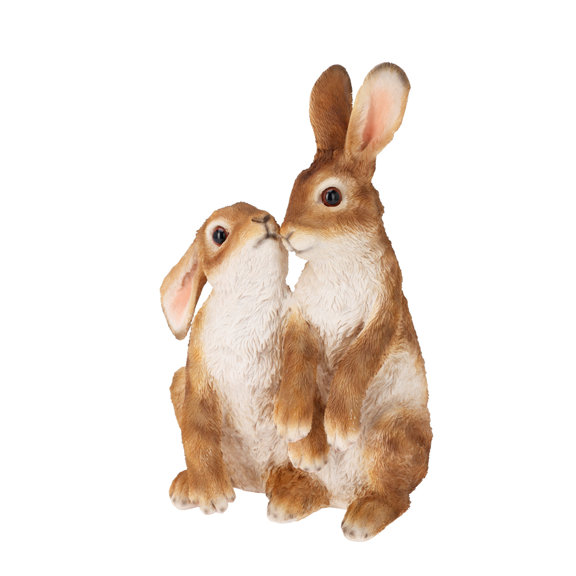 Coelho Mãe E Filho Decor 28 CM PROGARDEN