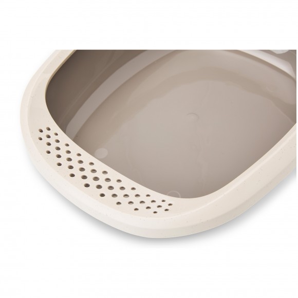 WC RECICLVEL GIZMO CINZA 52X39X15 CM