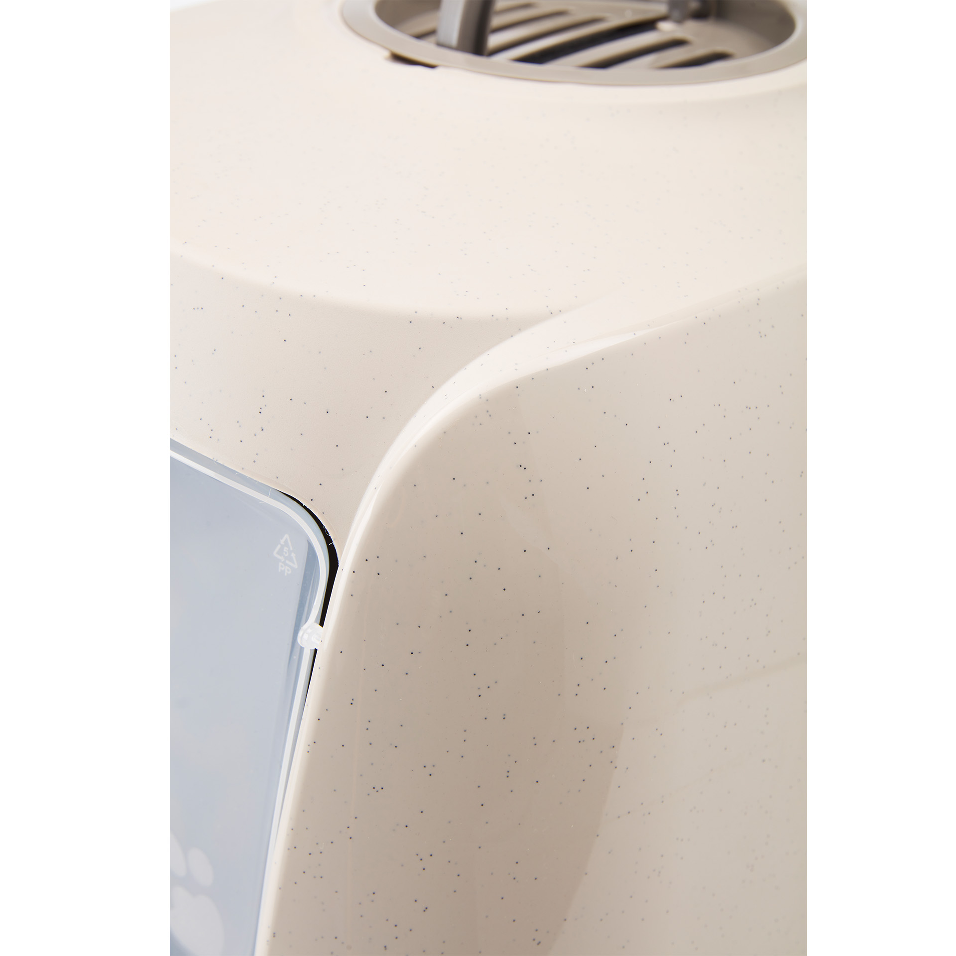 Wc Reciclável Leo Cinza 64X46X45 CM SAVIC