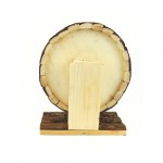 Roda Madeira P/Roedores 20X11,2X23 CM CALDEX Roda Madeira P/Roedores 20X11,2X23 CM CALDEX