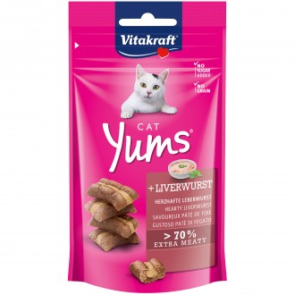 SNACK PARA GATO YUMS SALSICHA 40 G