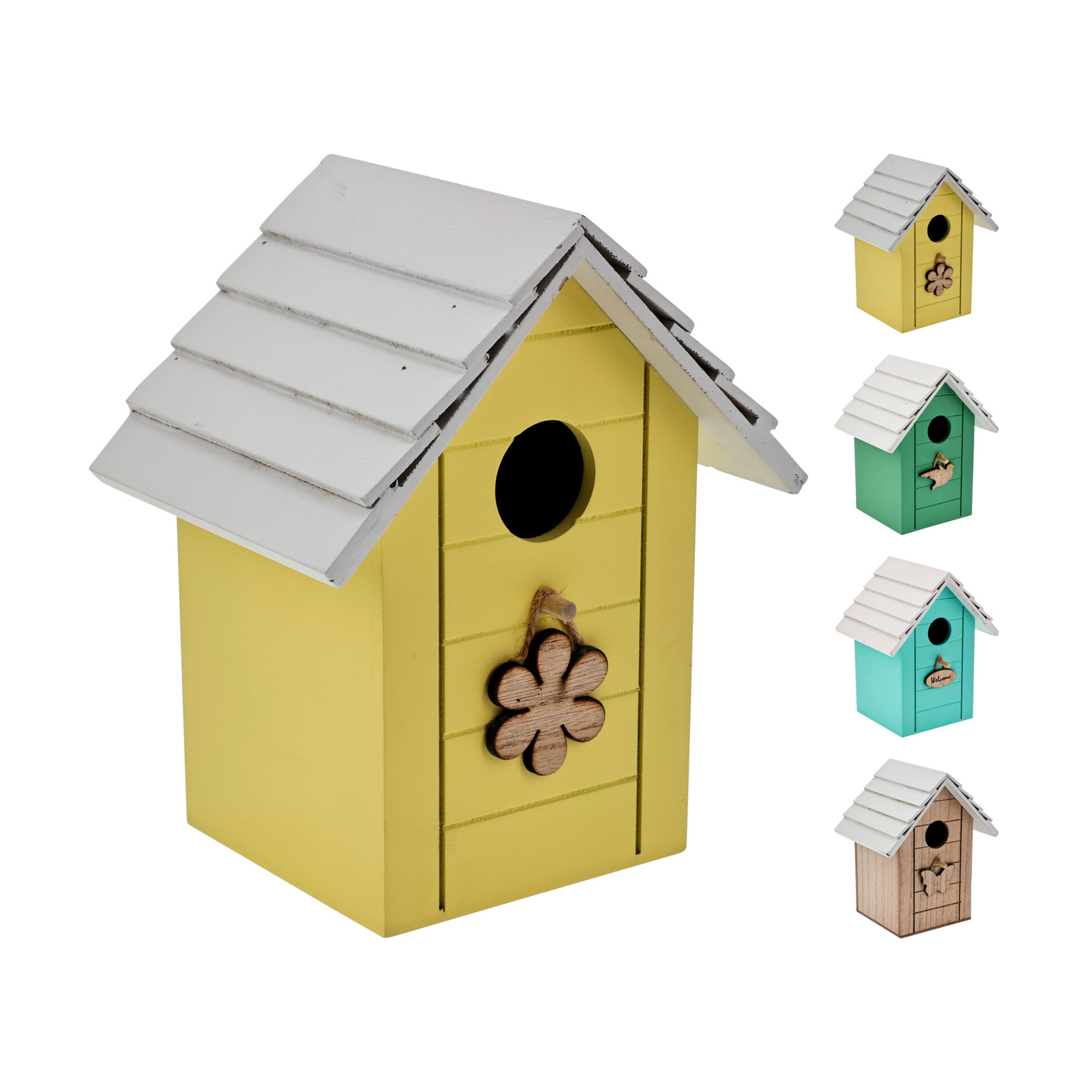 Casinha Passáros 14X11X17 CM Sortido PROGARDEN