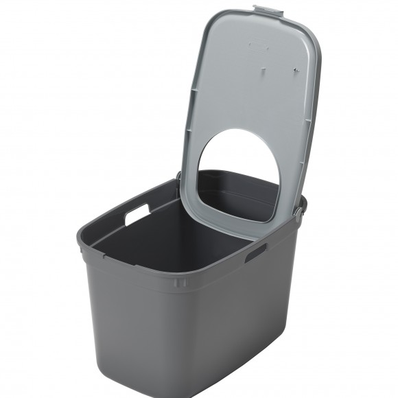 WC TOP RECICLADO CINZA 59X39X38,3 CM