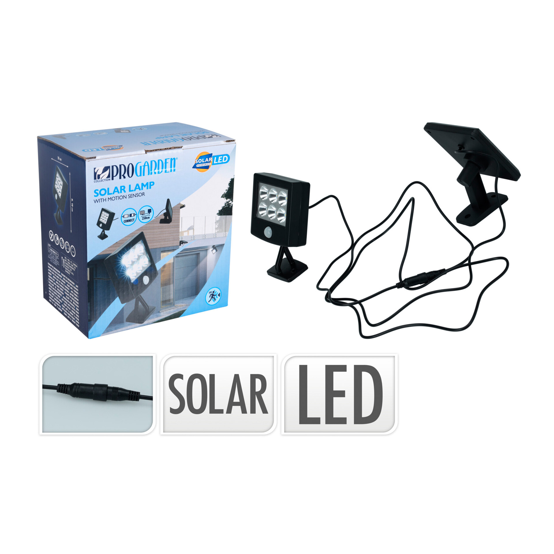 Luz Solar Sensor Movimento PROGARDEN