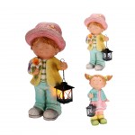 Meninos Lanterna Decor 46 CM PROGARDEN Meninos Lanterna Decor 46 CM PROGARDEN