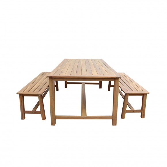 CONJUNTO ACCIA MESA + 2 BANCOS