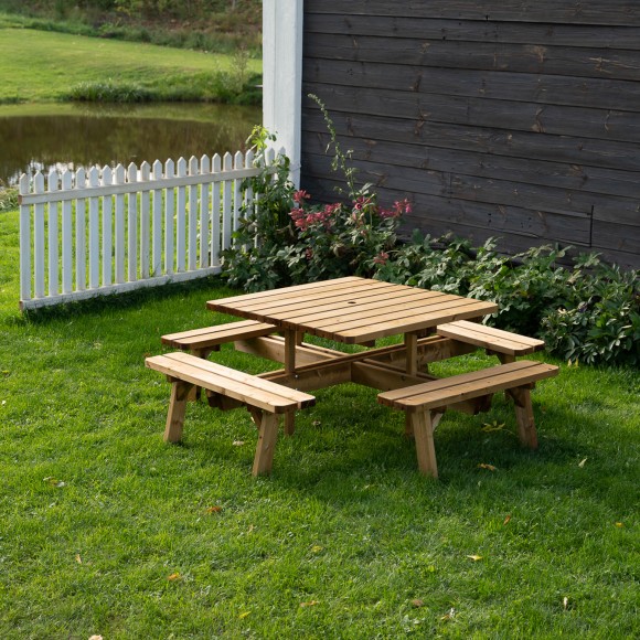 MESA PICNIC QUADRADA