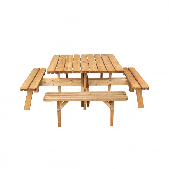 MESA PICNIC QUADRADA