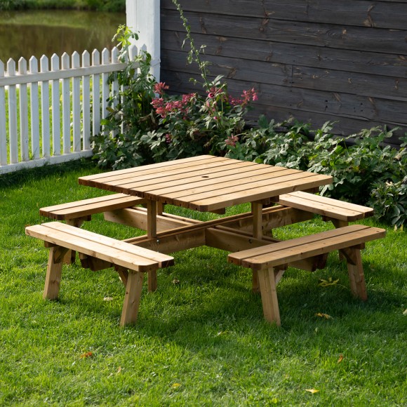 MESA PICNIC QUADRADA