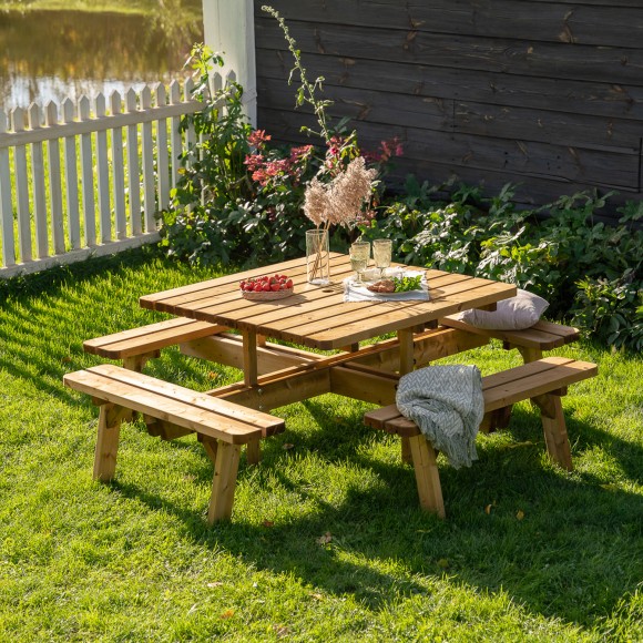 MESA PICNIC QUADRADA