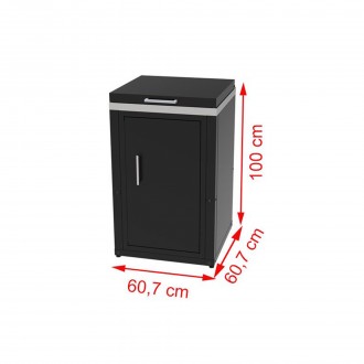 MODULO FOGAO GAS BUTANO 100X60,7X60,7CM