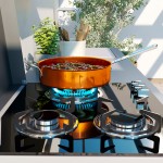 MODULO FOGAO GAS BUTANO 100X60,7X60,7CM