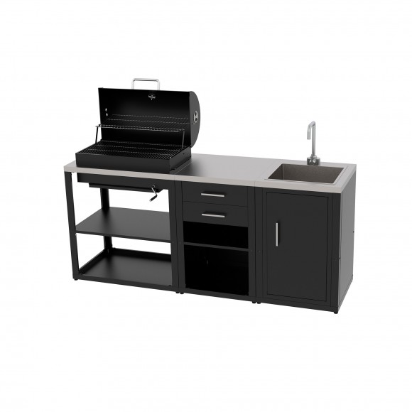 CONJUNTO BARBECUE 080.839 210,8X60,7X125 CM